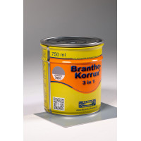Vienkomponenta pārklājums metāla aizsardzībai pret koroziju Brantho-Korrux 3in1, RAL7001, A.V. Branth