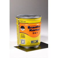 Vienkomponenta pārklājums metāla aizsardzībai pret koroziju Brantho-Korrux 3in1, RAL9005, A.V. Branth