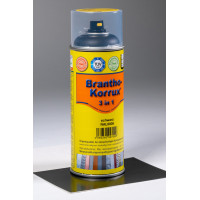 Vienkomponenta pārklājums metāla aizsardzībai pret koroziju Brantho-Korrux 3in1, aerosolā 400ml RAL 9005, A.V. Branth