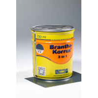 Vienkomponenta pārklājums metāla aizsardzībai pret koroziju Brantho-Korrux 3in1, RAL7016, A.V. Branth