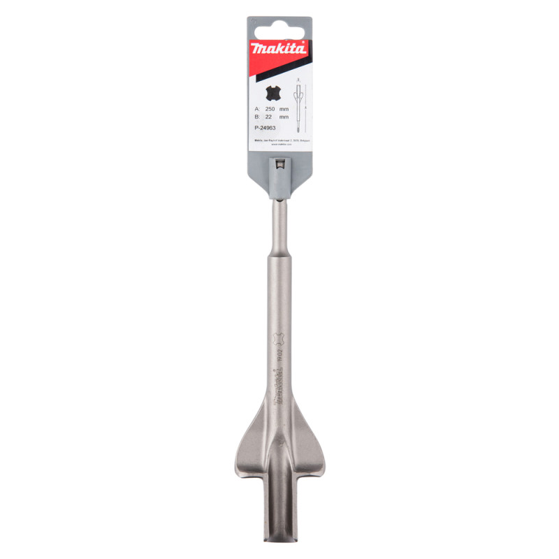 Gropju kalts ar vadotni 22x250mm, SDS+, Makita