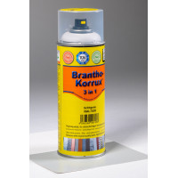 Vienkomponenta pārklājums metāla aizsardzībai pret koroziju Brantho-Korrux 3in1, aerosolā 400ml RAL 7035, A.V. Branth