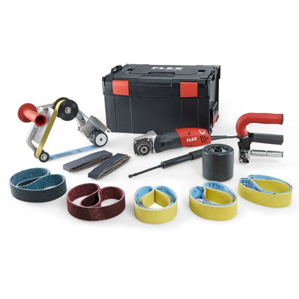 Ленточная машина для шлифования труб BSE 14-3 INOX Set, Flex