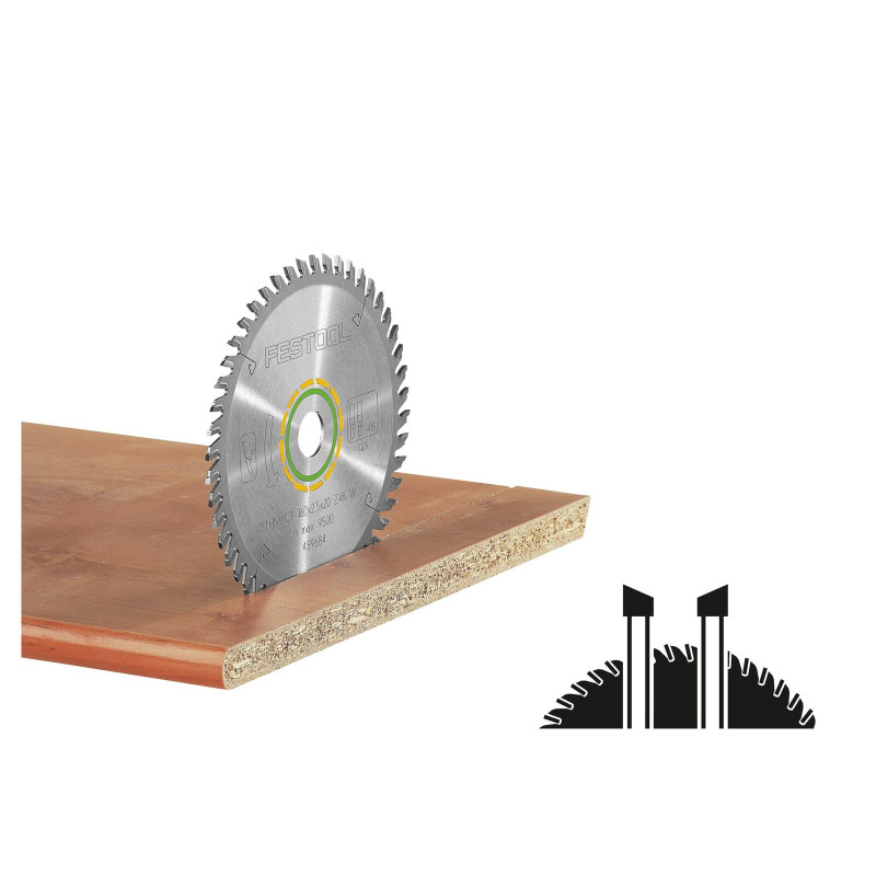 Пила 260x2,5x30 W80, WOOD FINE CUT HW, Festool