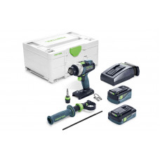 Akumulatoru urbjmašīna QUADRIVE TDC 18/4 5,2/4,0 I-Plus, Festool