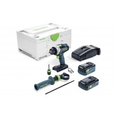 Akumulatoru urbjmašīna QUADRIVE TDC 18/4 5,2/4,0 I-Plus-SCA, Festool