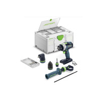  Akumulatora triecienurbjmašīna QUADRIVE TPC 18/4 I-Basic-Set, Festool