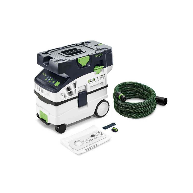 Аккумуляторный мобильный пылесос CLEANTEC CTLC MIDI I-Basic, Festool