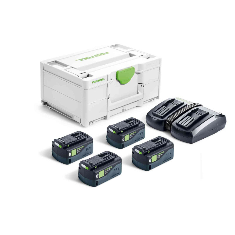 Energoapgādes komplekts SYS 18V 4x5,0/TCL 6 DUO, Festool