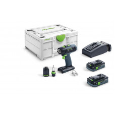 Akumulatoru urbjmašīna T 18+3 HPC 4,0 I-Plus, Festool