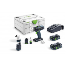 Akumulatoru urbjmašīna T 18+3 HPC 4,0 I-Set, Festool