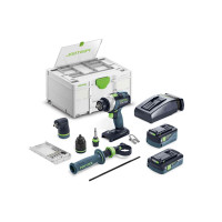 Аккумуляторная ударная дрель QUADRIVE TPC 18/4 5,0/4,0 I-Set, Festool