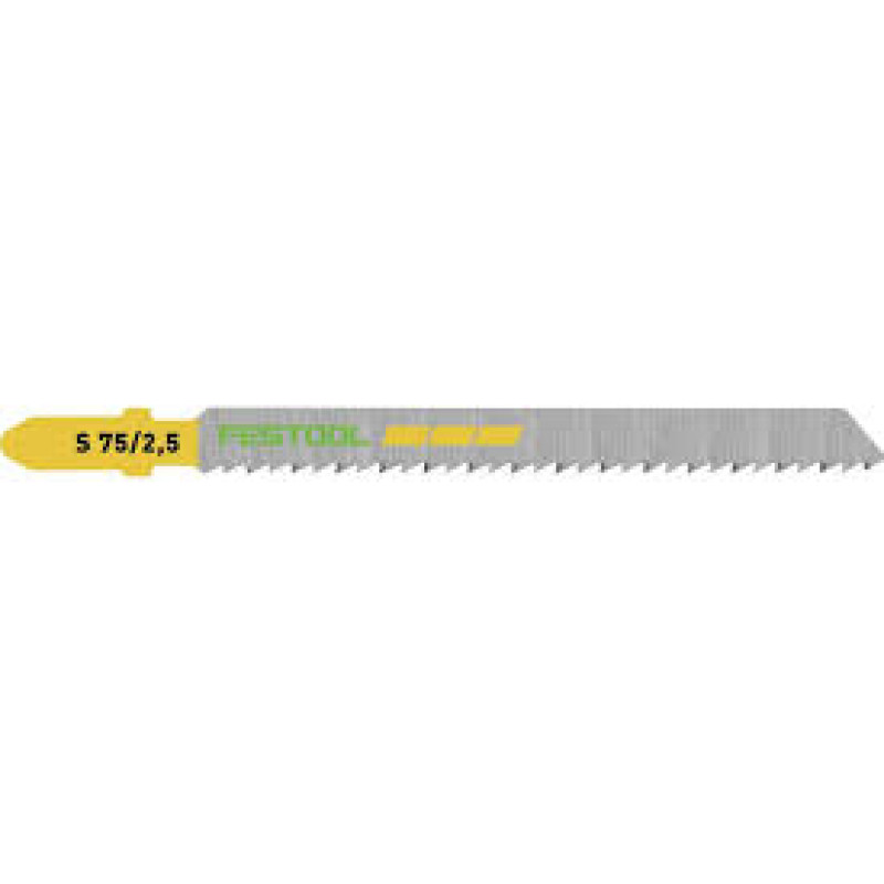 Figūrzāģa asmens WOOD FINE CUT S 75/2,5, 1gb, Festool