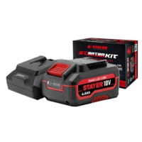 Akumulators + lādētājs Starter KIT 4.0A, Stayer