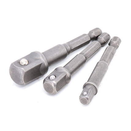 Adaptera komplekts no 1/4 uz ¹/4″ ¹/2″ ³/8″, Stayer
