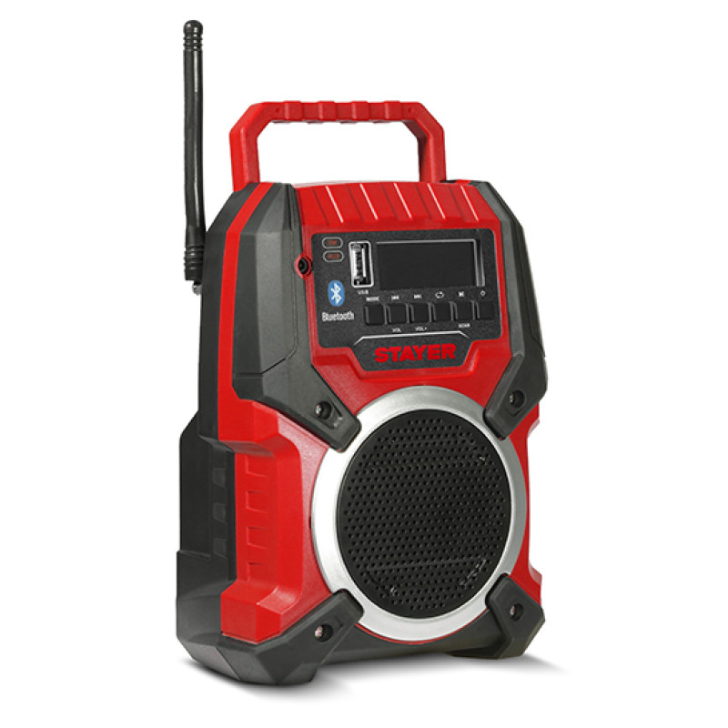 Bezvadu akumulatora radio-skalŗunis RADIO L20, Stayer