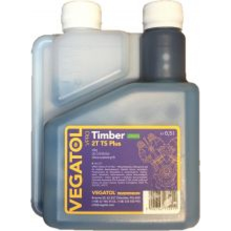 Divtaktu eļļa ar dozatoru, zila 0,5l, Vegatol