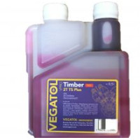 Divtaktu eļļa ar dozatoru, sarkana 0,5l, Vegatol