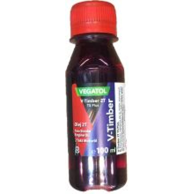 Divtaktu eļļa, sarkana 100ml, Vegatol